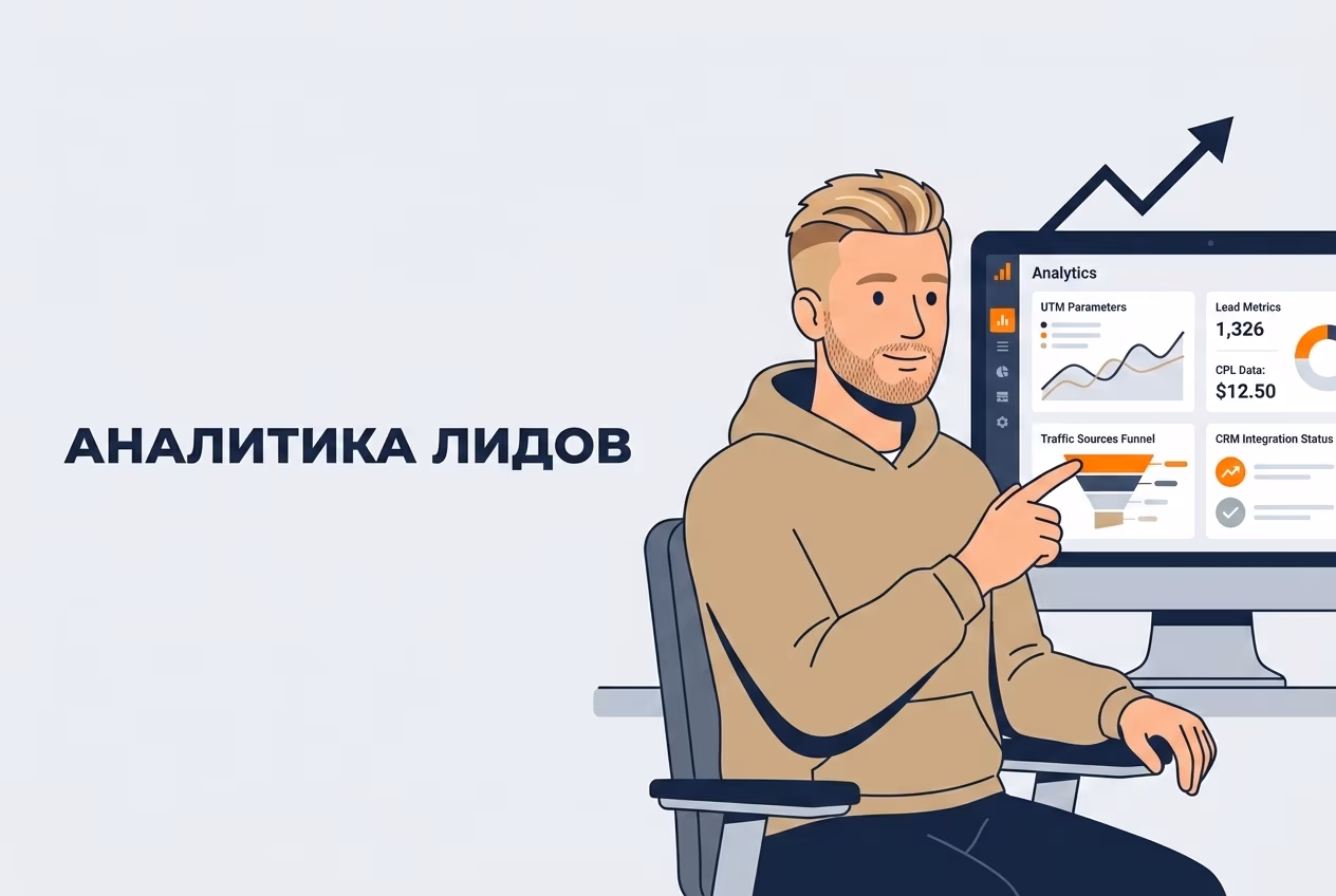 Дашборд аналитики рекламных лидов